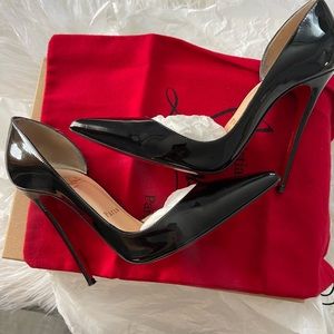 Christian Louboutin 120 Iriza Patent Sz 37 - US 7.5